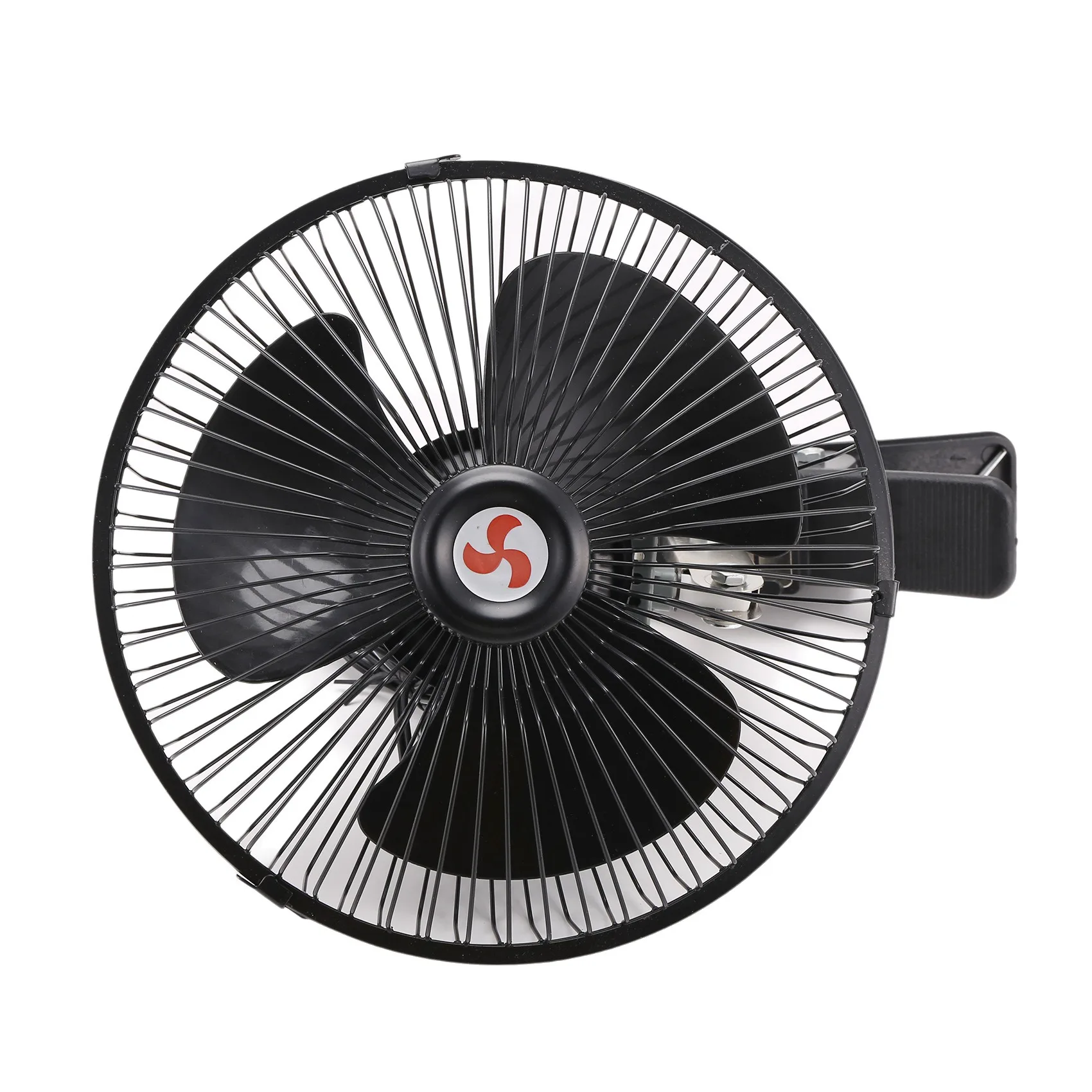 12V Portable Vehicle Auto Electric Car Fan Oscillating Car Cooling Fan Low Noise with Cigarette Lighter 8 Inch