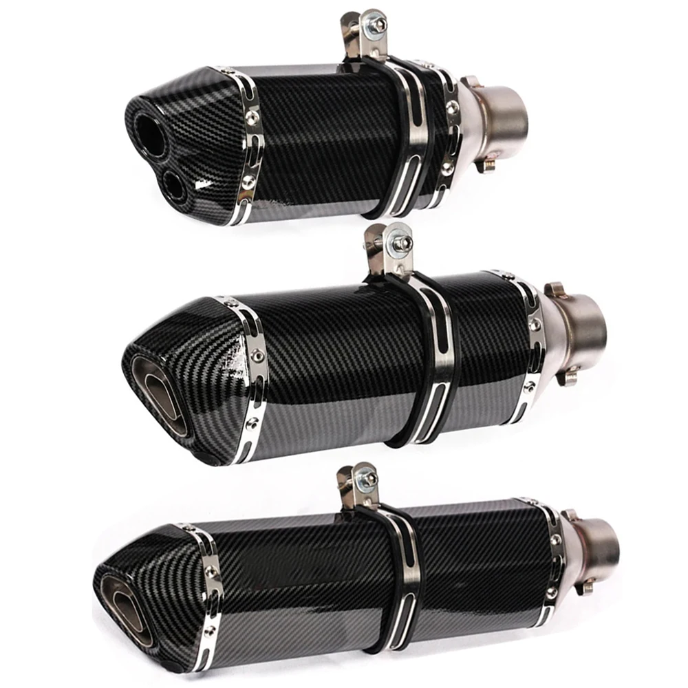 Durable Factory Direct Selling  Escape Moto Tube Muffler Motorcycle Exhaust System High Quality Universal 51mm