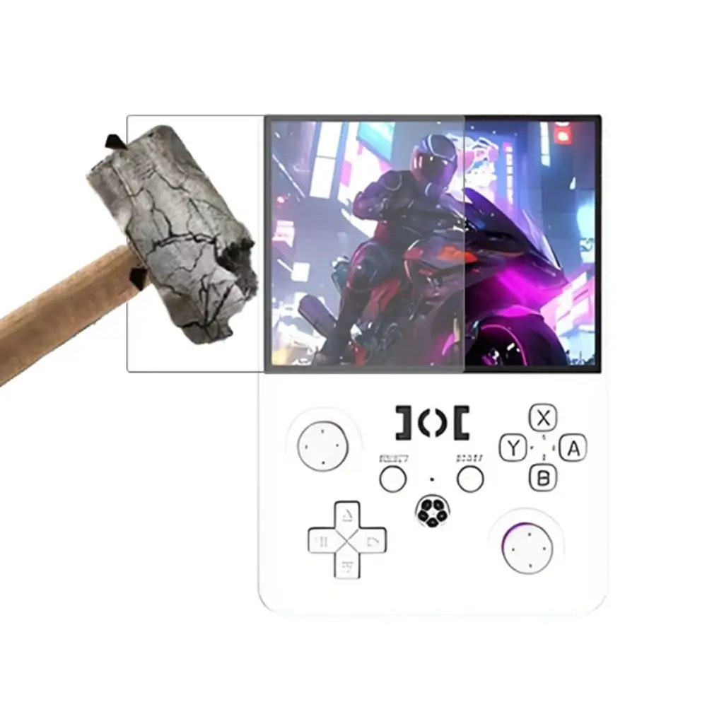 New HD Tempered Glass 9H Anti Reflective Screen Protector Anti Scratch Protective Film for R36Max 2 Game Console
