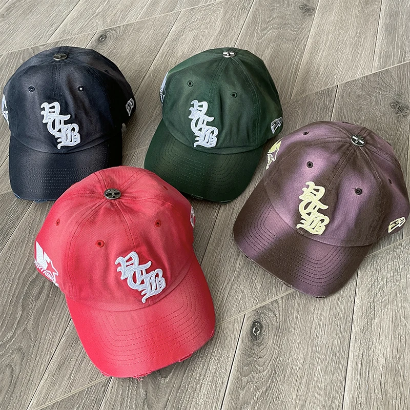 vertabrae-embroidered-logo-baseball-cap-worn-in-vintage-washed-sports-casual-hat-street-style-cotton-cap-for-men
