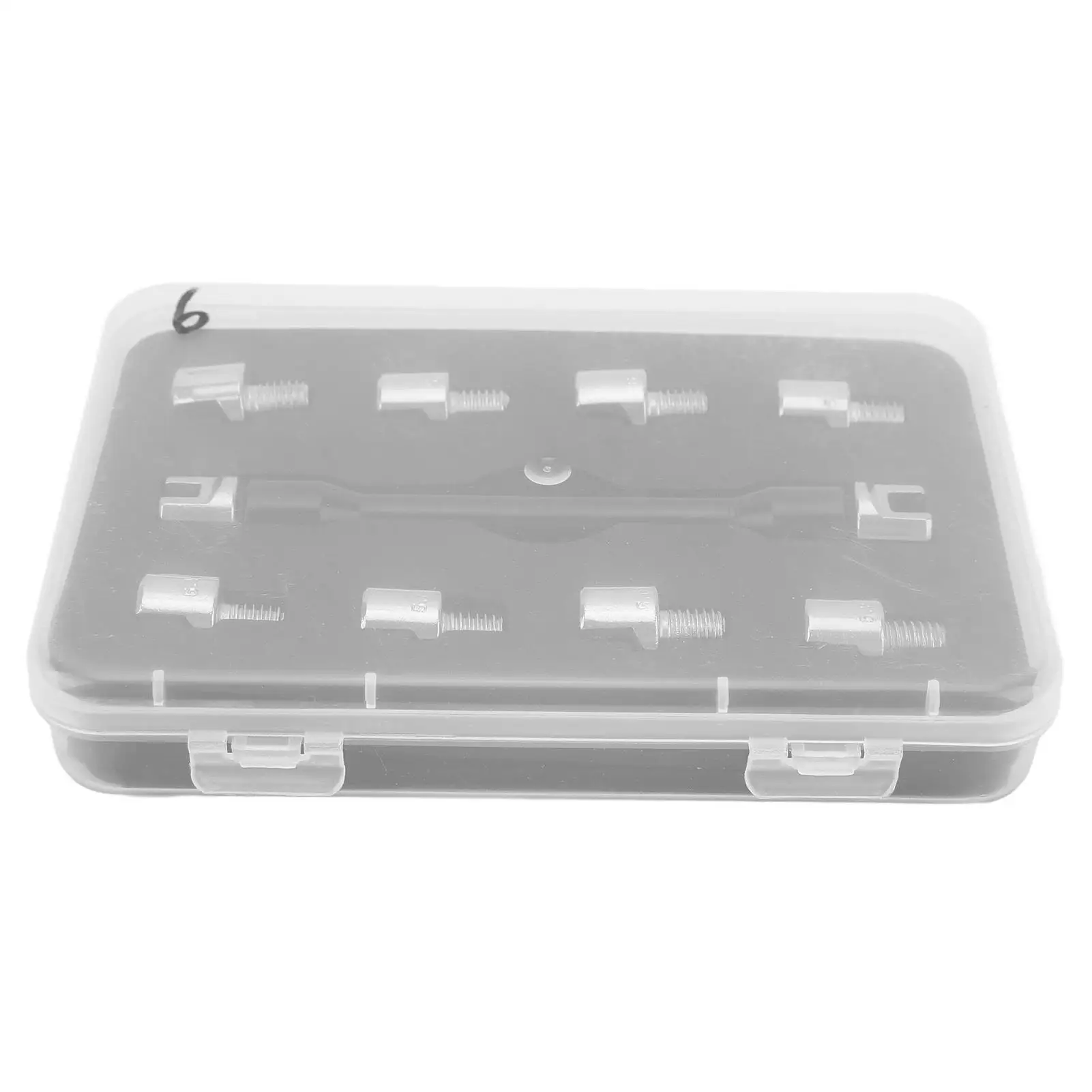 

Комплект гаечных ключей для мотоциклетных спиц с 10 сменными насадками, универсальный инструмент для удаления спиц мотоцикла