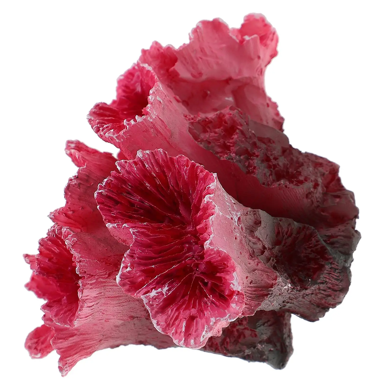 

Artificial Coral Reef Decorations Lifelike Soft Aquarium Fish Tank Decor Faux Plant Sea Fan Red Fake Small Reef naments Pet