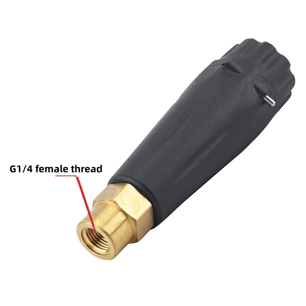 Automatic Car Wash Tool ST-75 G1/4 Inlet Foam Nozzle With 1.2mm Orifice Suitable For Outdoor Pressure Washer