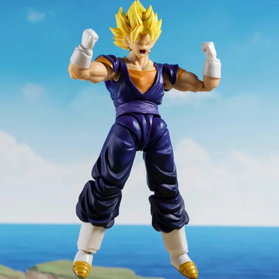 Auf Lager Dragon Ball Z Vegetto Actionfigur KO Goku Vegeta Shf Anime Figuren Modell Gelenke Bewegliche Sammlung Statue Individuelles Geschenk
