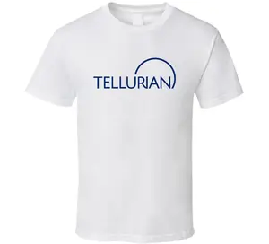 Tellurian Inc Nasdaq Company LOGO DEL LOGO DE LA CAMISA DE LA CAMISO 10 mejores ventas nasdaq - №10