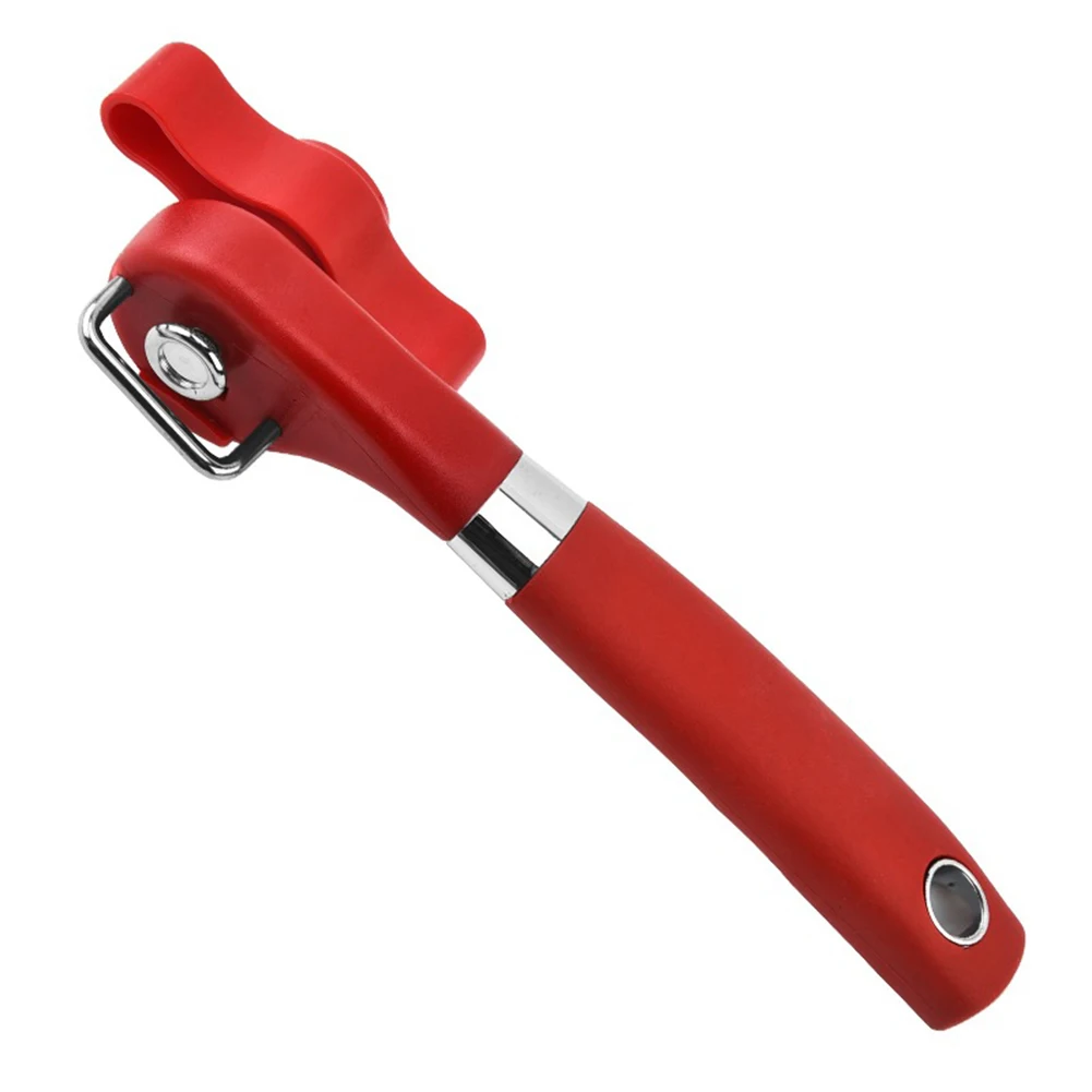 Ergonomic Hand Tool Manual Can Opener Can Opening Tasks Comfortable Grip Convenient Can Access Practical Kitchen Tool