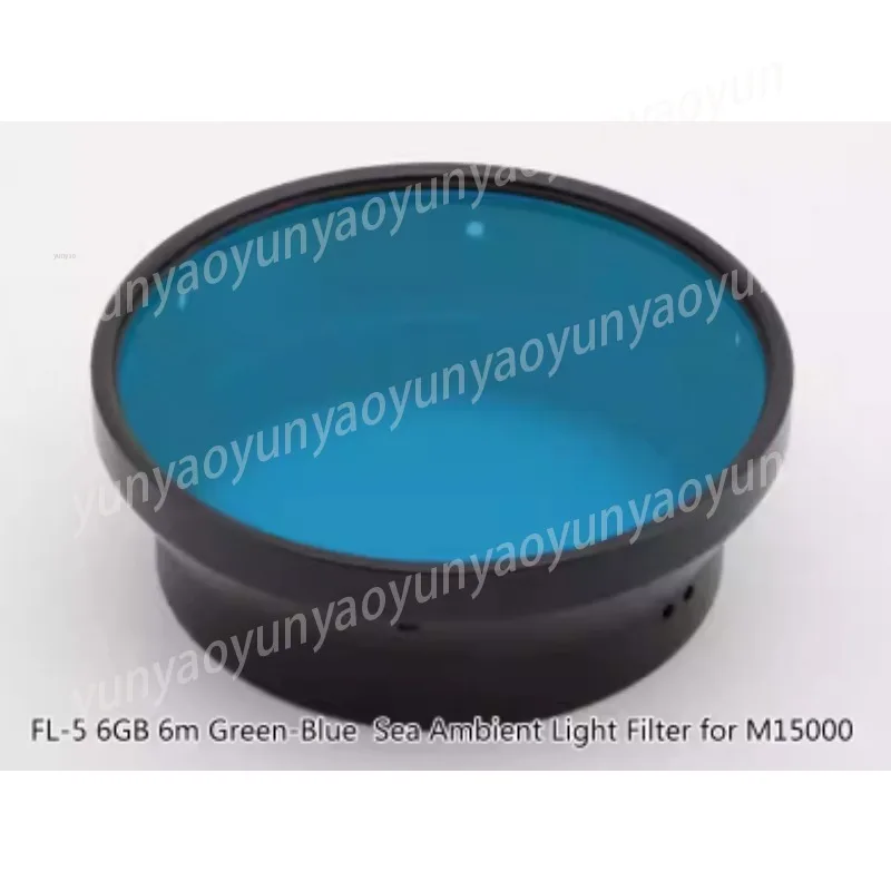M8000 8000LM Underwater Diving Video Light High CRI Wide Angle Dome Cover Waterproof Photography Fill Flash Lamp