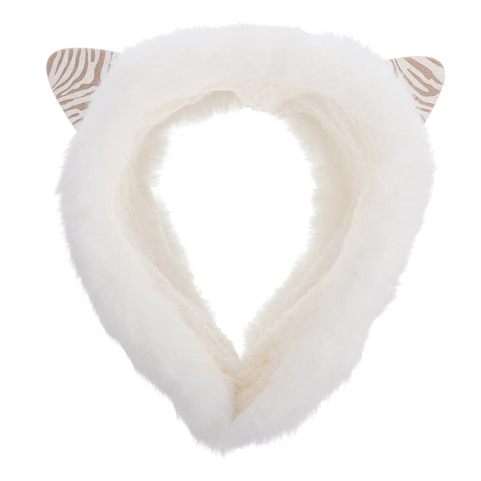 لطيف القط الأذن عقال الشتاء الدافئة غطاء للأذنين مريحة الجلد ودية السلس لينة جميع أنواع الملابس التبعي #1