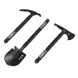 3pcs Simulation Metal Shovel Axe Pickaxe Decoration for 1/8 1/10 RC Crawler Car Axial SCX10 Trxs TRX4 Redcat Upgrade Parts