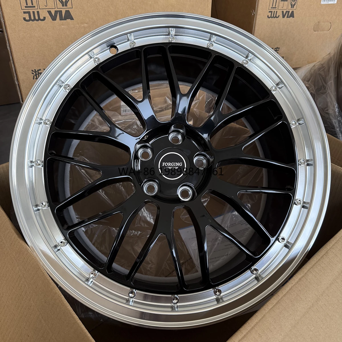 

Brand New LM Style 17-26 Inch Forged Aluminum Wheel Hub Faux Two-Piece Forged Wheels 5*112/5*114.3/5*120 Passenger Cars
