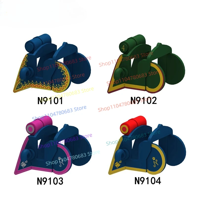 

MOC New Building Blocks Doll Mini Doll Accessories Cavalry Saddle Toys Gift Ornaments Collection