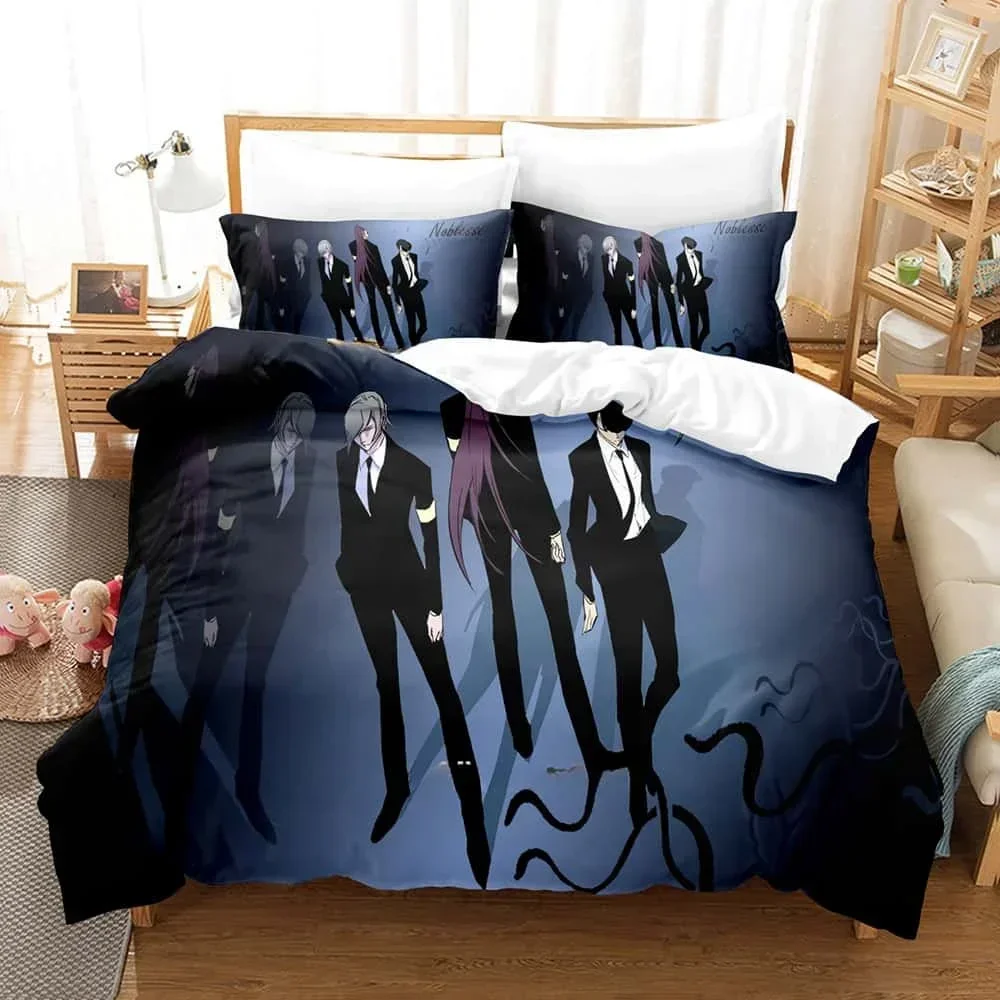 

3d Print Anime Noblesse Bedding Set Duvet Cover Comforter Bed Set Quilt Cover Pillowcase King Queen Twin Size Boys Girls Adult