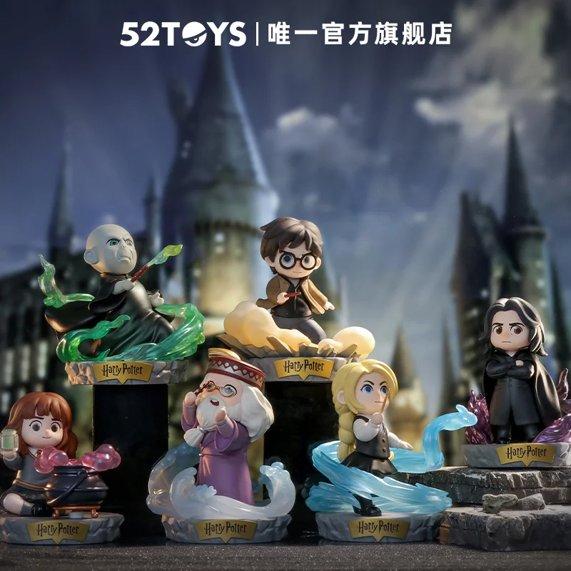 Harry Potter Magic Duel Series Blind Box Surprise Box Original Action Figure Cartoon Model Mystery Box Collection Girls Gift