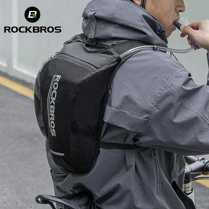 

ROCKBROS 2L MTB Road Bike Water Bladder Outdoor Sports Running Climbing Hydration Bike Backpack Accessories
