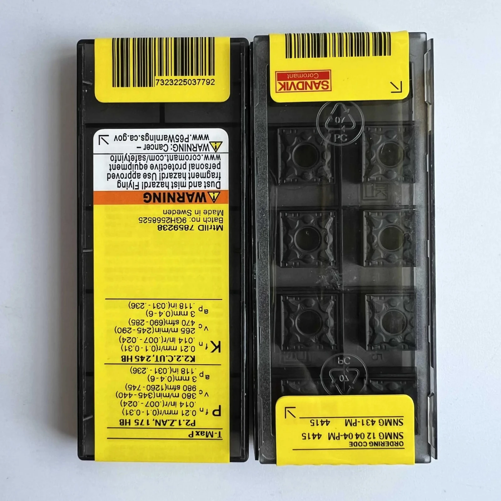 

SNMG120404-PM 4415 /Original genuine CNC alloy blade 10 PCS