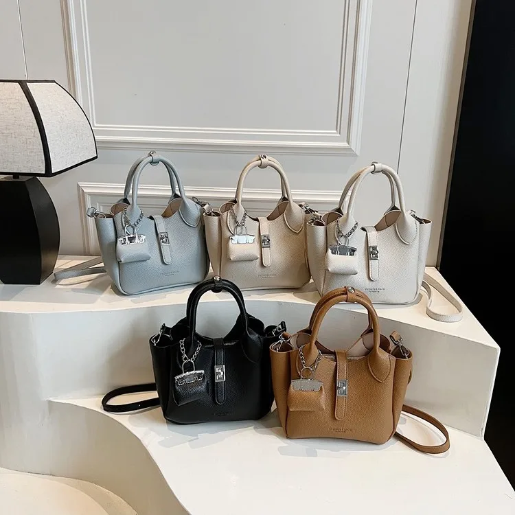 

Spring Vintage Bread Tote Bag, Fashion Top Handle Purse for Women, Retro Shoulder Crossbody, Minimalist Day to Night Bag