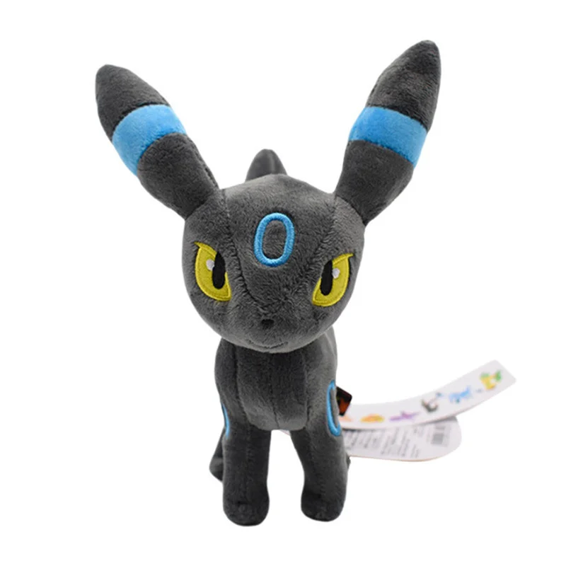 18-20cm Pokemon Eevee Plush Toys Kawaii Umbreon Espeon Vaporeon Jolteon Sylveon Leafeon Flareon Anime Stuffed Dolls Pendant Toys