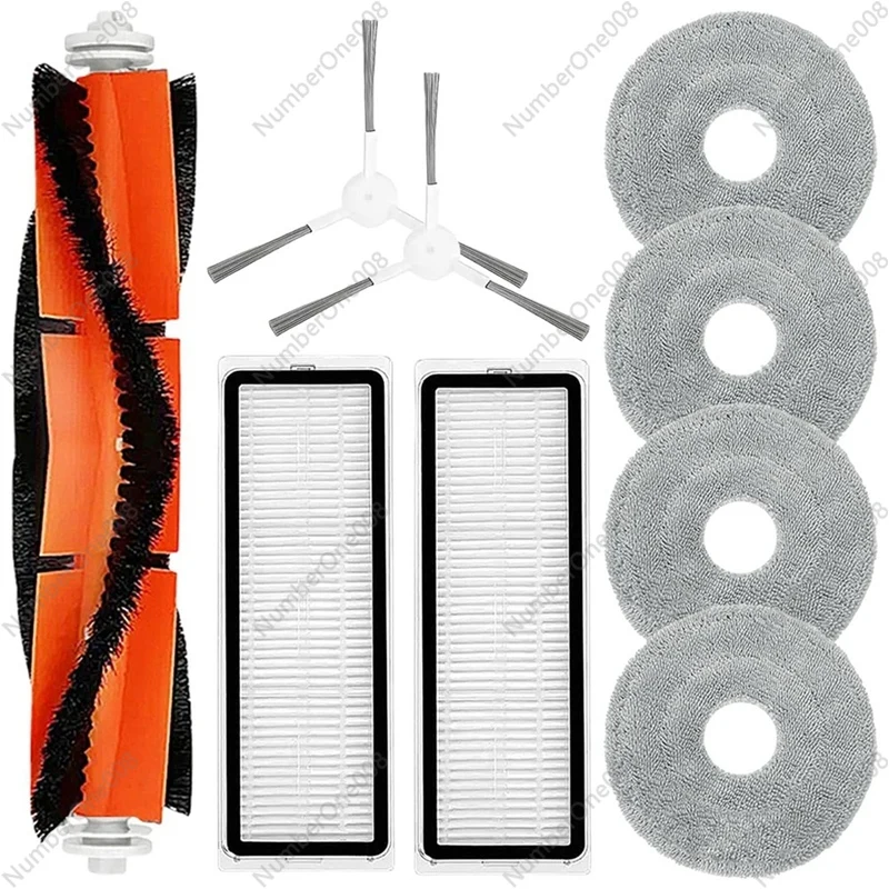 

New For Xiaomi S20 Plus S20+ Robot Vacuum Cleaner Main Side Brush Hepa Filter Mop Cloth Replacement Parts Accessories