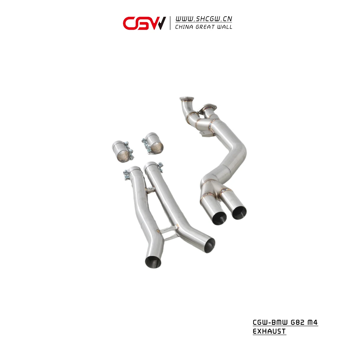 CGW  Titanium Midpipe Exhaust for F80 F82 F83 M3 M4