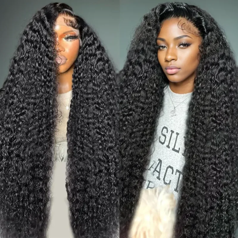 

Deep Wave 13x4 Lace Front Wig Human Hair 30 inch Deep Curly 13x6 Hd Lace Frontal Wig Natural Brazilian Human Hair Glueless Wig