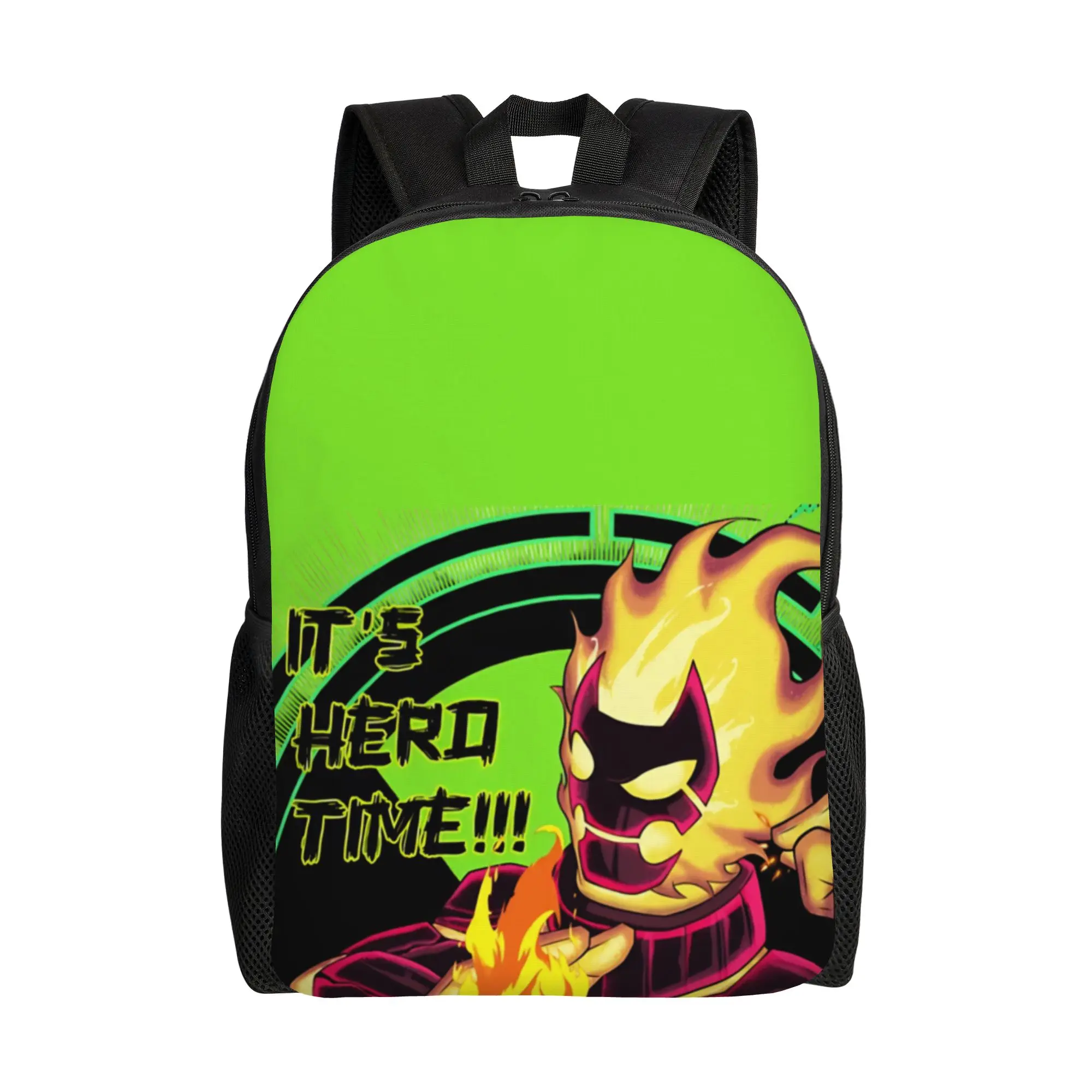 

Back to school season Solid Heatblast Alien Laptop Bag Ben 10 For Women Backpack