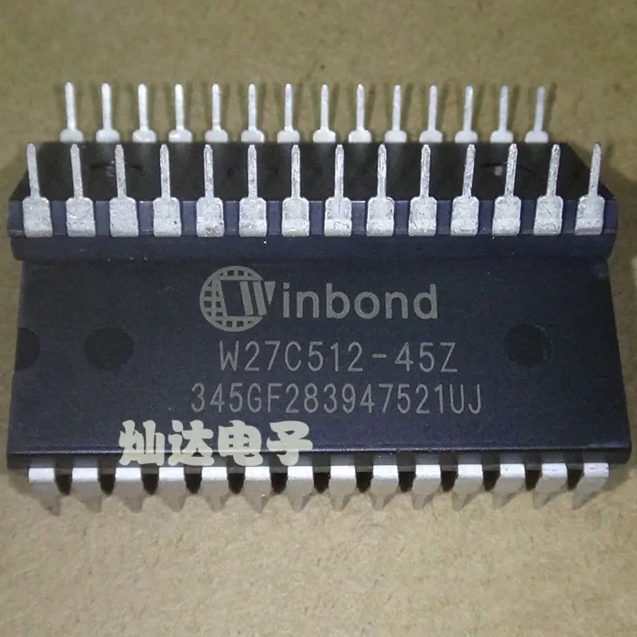 

30pcs W27C512-45 W27C512 memory into the DIP - 28 quality goods