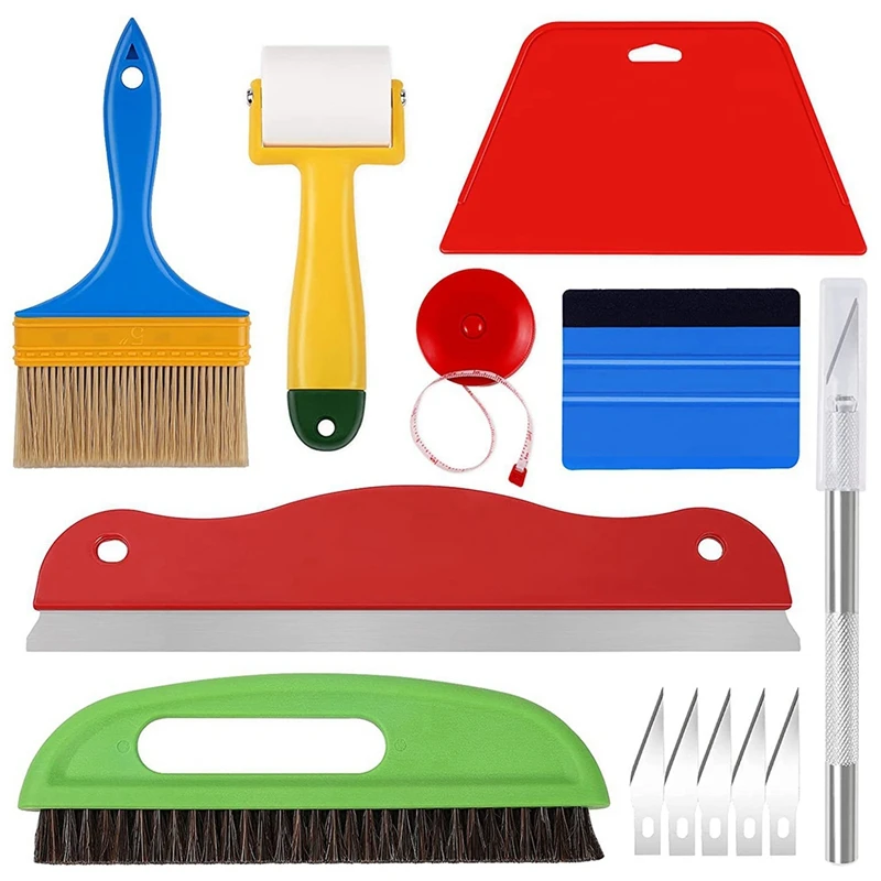 Wallpaper Wallpaper Stucco Tool Kit Squeegee Film Tool Kit ABS Painters Sticker Painting