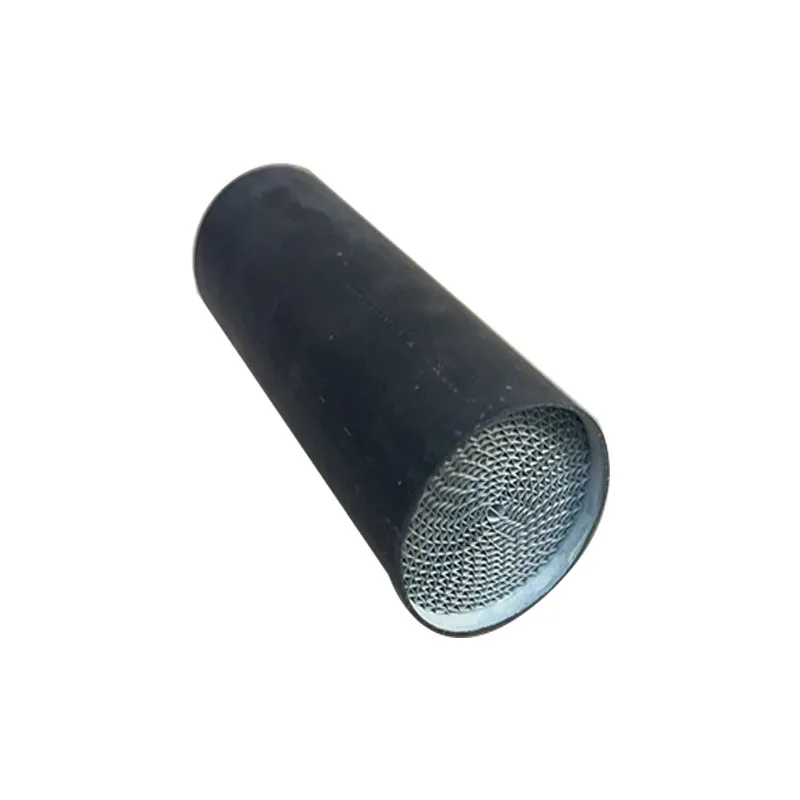 45x120mm Motorcycle Catalyst Replacement Core Metal Substrate Compliant With Euro 3 to Euro 6 Emission Standards