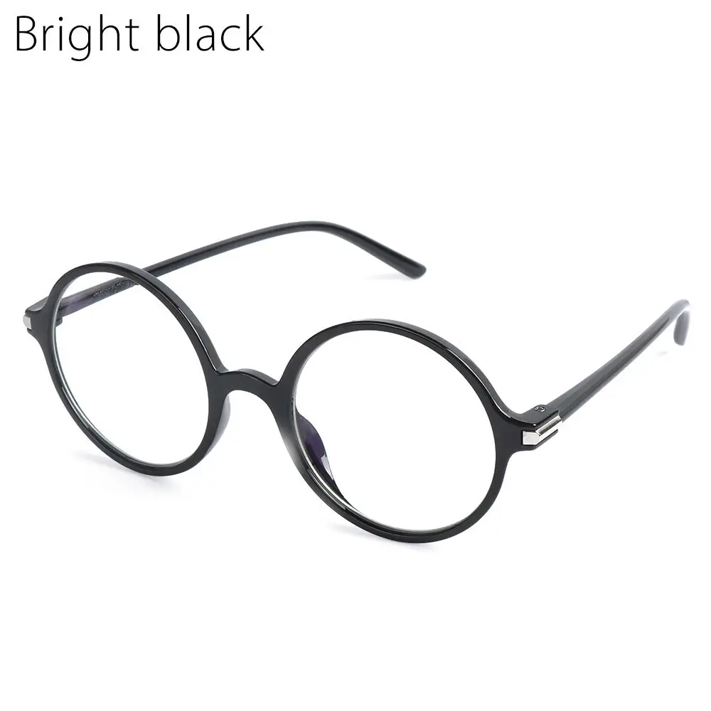 Round Reduces Eye Strain Resin Lens Radiation Protection Glasses Computer Goggles Blue Film Glasses Anti Blue Rays Glasses