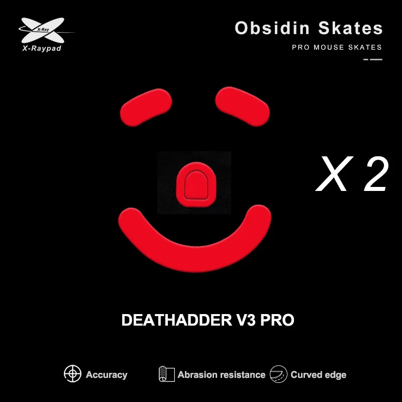 

X-Raypad Obsidian Skates For Deathadder V3 PRO