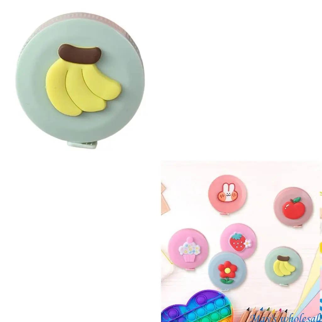 

MultiFunctional 150cm Mini Retractable Tape Measure Compactly Round Designs for Precise Measurements in DIY Projects 448A