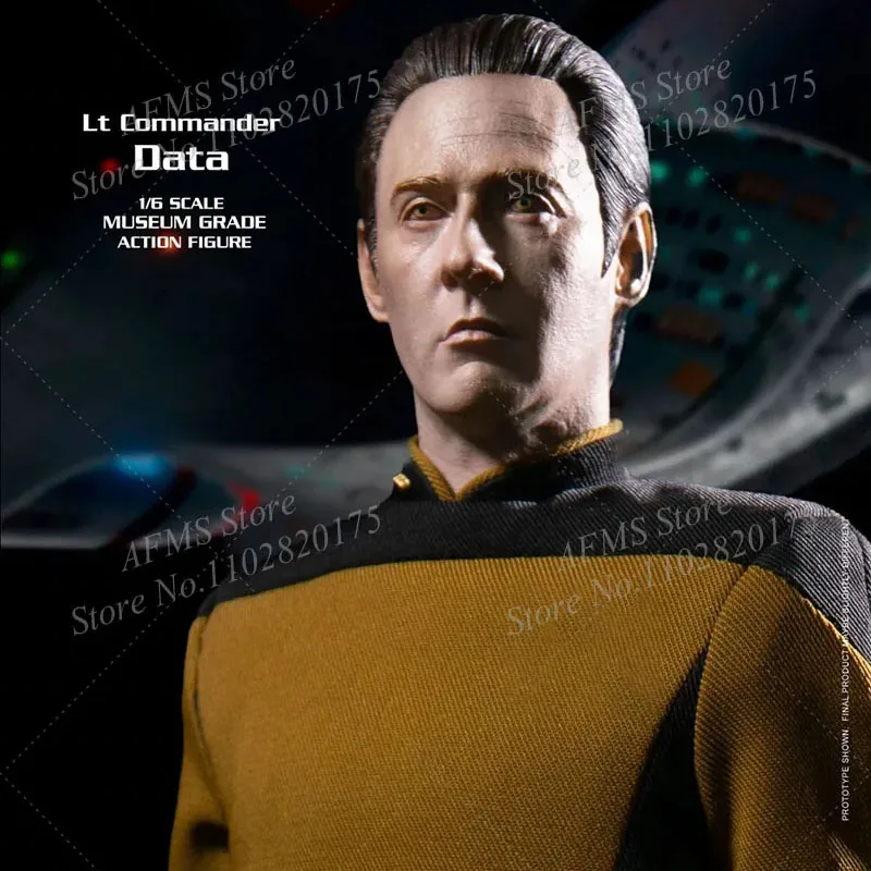 

Коллекционная фигурка в масштабе 1/6, командир данных, научная фантастика, приключения, полный набор, 12 дюймов, мужская фигурка солдата, модель игрушки