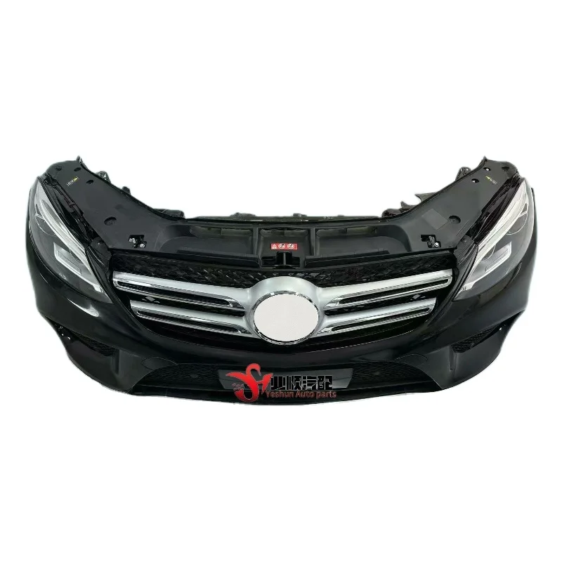 Original High-quality Hot Selling GLE W166 Front Bumper with Radiator Assembly, Headlights for   Body Kit view 4