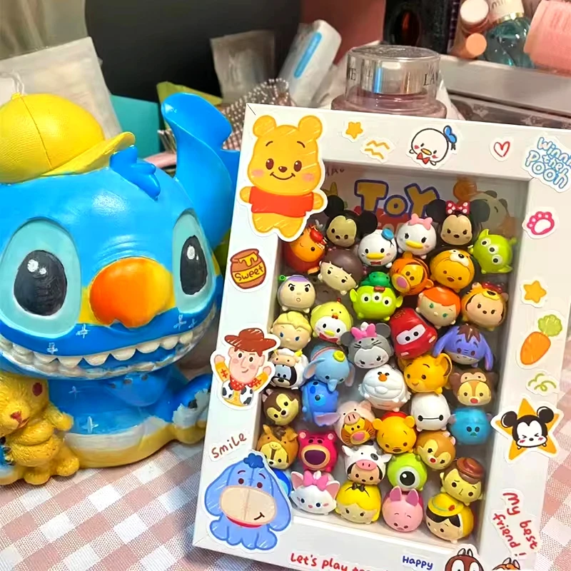 

Disney Tsum Tsum Mini Bean Фигурка Kawaii Doll Bulk Подлинные милые фигурки Двенадцать китайских знаков зодиака Серия подарков для детей