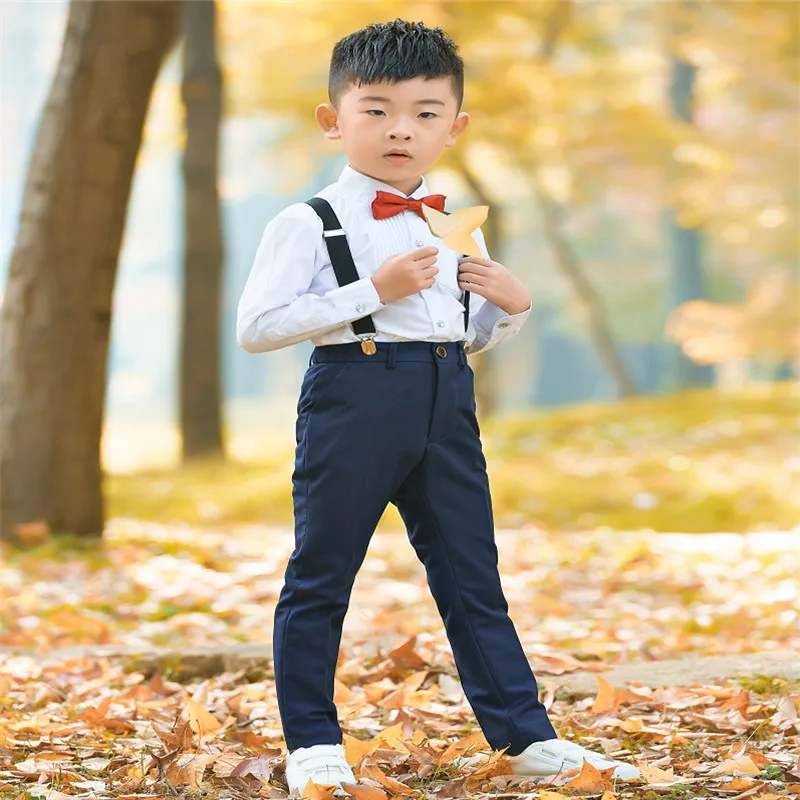 

Children's performance clothing primary school boys reciting kindergarten chorus performance overalls dress suit