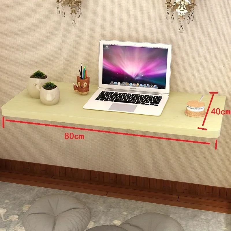 

Household Wall Table Folding Dining Table Wall Hanging Computer Desk Multi-Use Mounted Table Space-Saving Desk