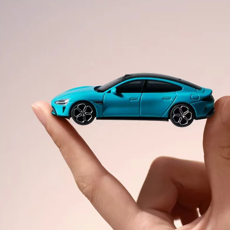 نموذج المقياس الأصلي 1:64، Xiaomi Auto Xiaomi SU7 Ultra، الوافدين الجدد، مجموعة من 6 ألوان، نموذج مصغر للتجميع والعرض