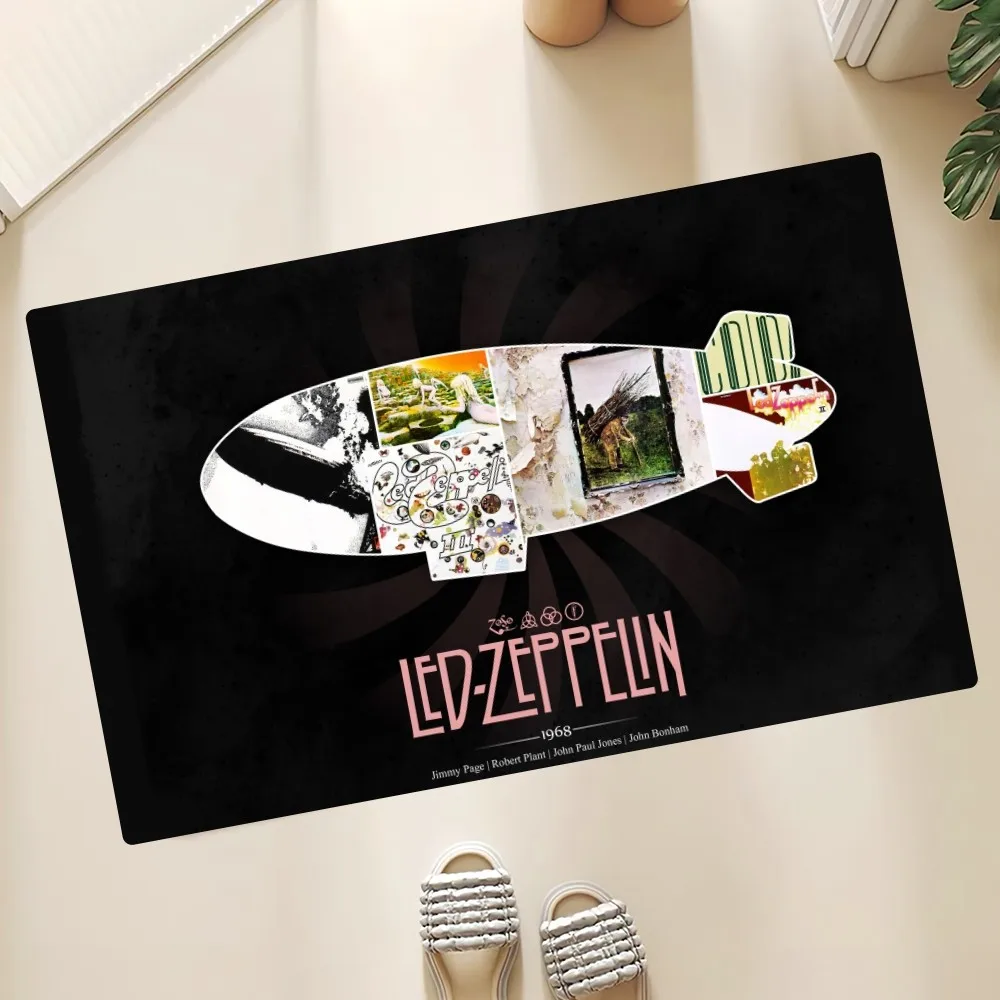 Band L-Led Z-Zeppelins tappetino antiscivolo zerbino ingresso casa zerbino camera da letto bagno soggiorno tappetini cucina tappeto