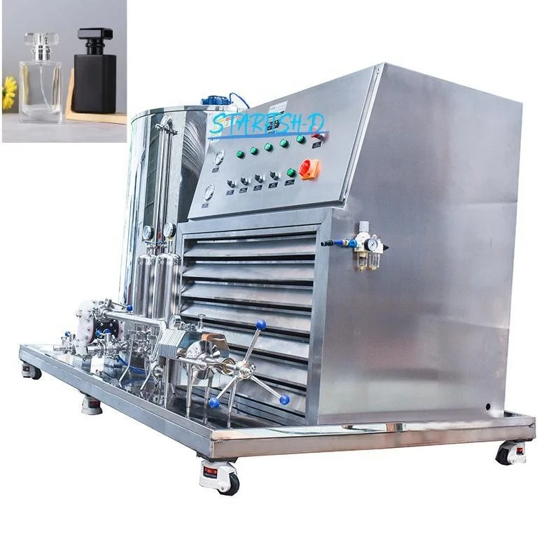 Essential Oil Processing Mixed Frozen Perfume Making Machine Cosmetics Perfume Manufacturing Equipment Filter