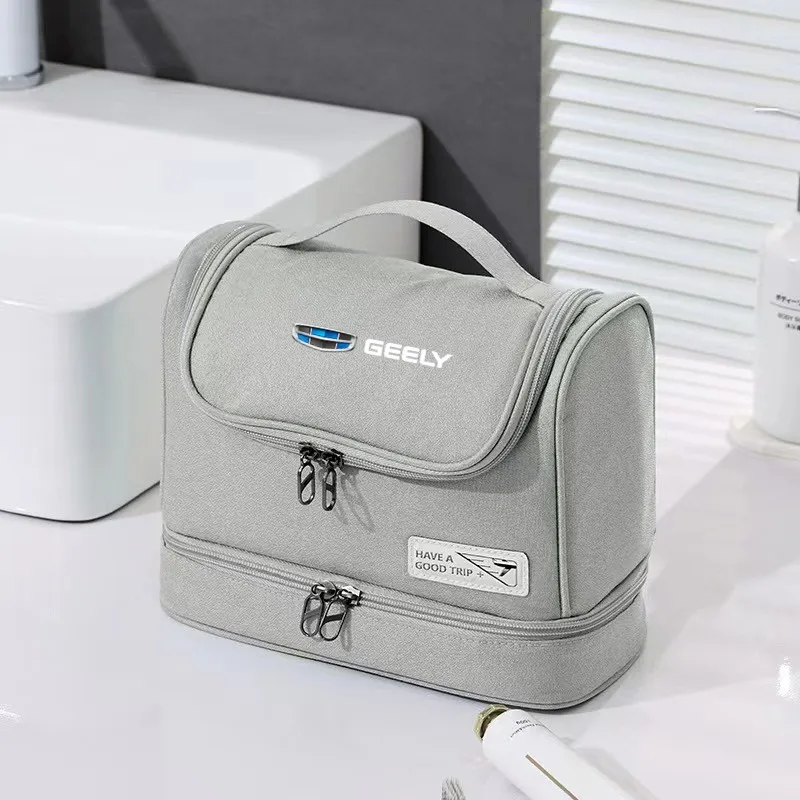 Car Road Trip Dry Wet Separation Storage Bag Travel Supplies Box For Geely Emgrand Ec7 Ec8 Ck Atlas Ck2 Ck3 Gt Gc9 Car Accessory