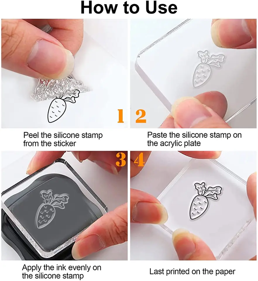 BOOMTOP Lot de 2 feuilles de tampons en silicone pour Pâques - Tampon transparent - Joyeuses Pâques - Motifs BOOMTOP Lot de 2 feuilles de tampons en silicone pour Pâques - Tampon transparent - Joyeuses Pâques - Motifs