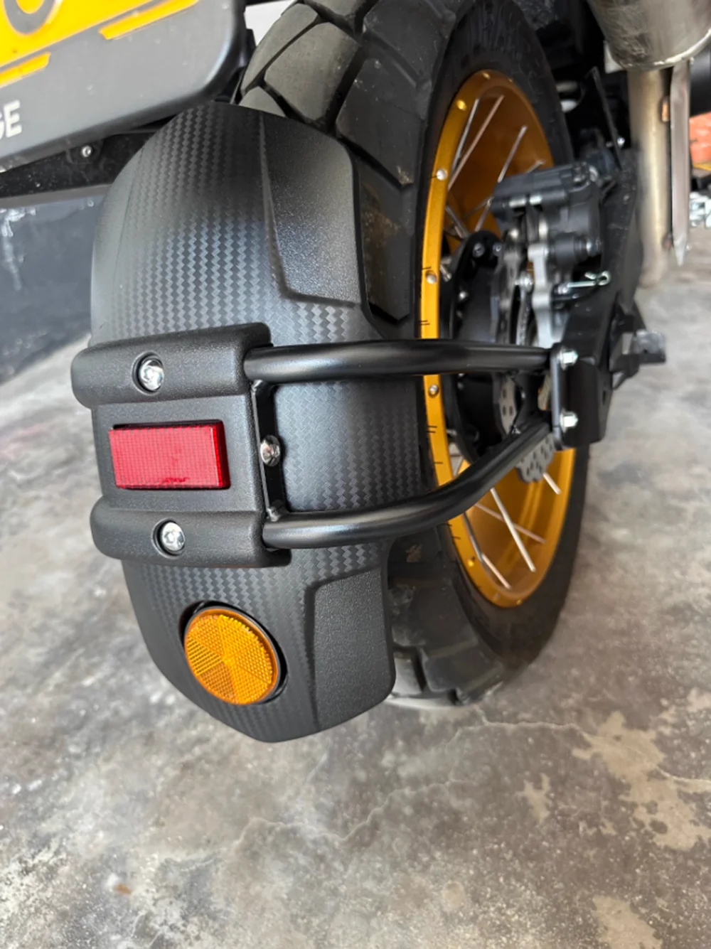 Für Loncin VOGE 625DSX 625 DSX DS X DSX625 DS625X 625DS Motorradzubehör Hinterer Kotflügel Spritzschutz Abdeckung Schutzvorrichtung – Detail 3
