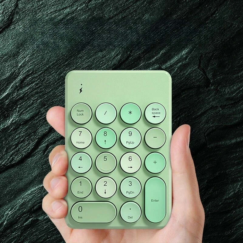 Bluetooth mini numeric keypad external laptop wireless usb cashier accounting special charging keyboard