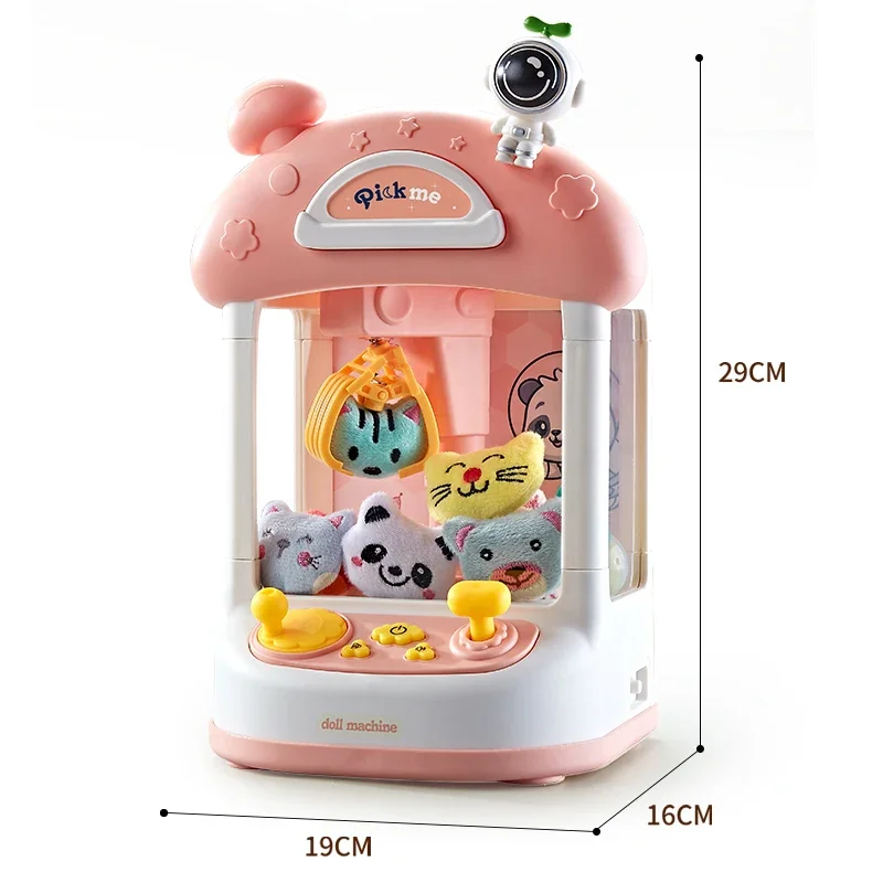 Claw machine coin-operated game mini claw toy machine doll Maquina dulces children\'s interactive toy birthday gift