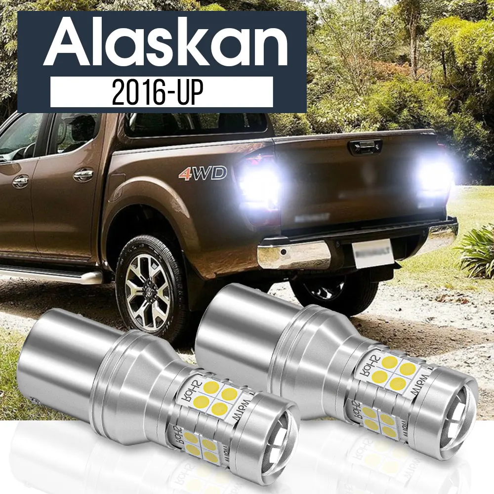 

2pcs LED Backup Light Reverse Lamp Blub Canbus Accessories For Renault Alaskan 2016 2017 2018