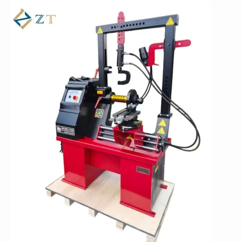 Hot Sale Gantry-type Alloy Wheel Straightening & Repair Machine, Car Rim Out-of-Round Reshaping Refurbishment Equipment