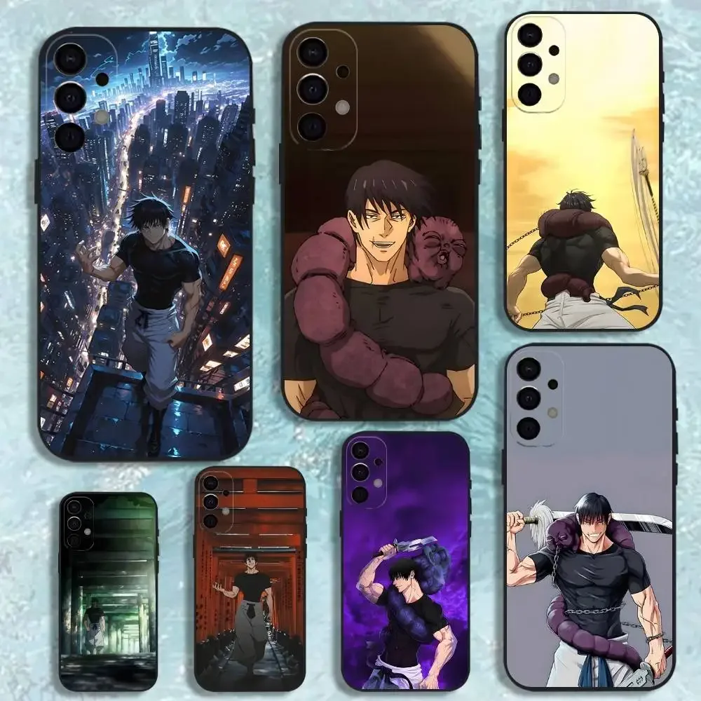 TojiS Anime F-Fushiguro Phone Case For Samsung S25,S24,S21,S22,S23,S30,Ultra,S20,Plus,Fe,Lite,Note,10,9,5G Black Cover