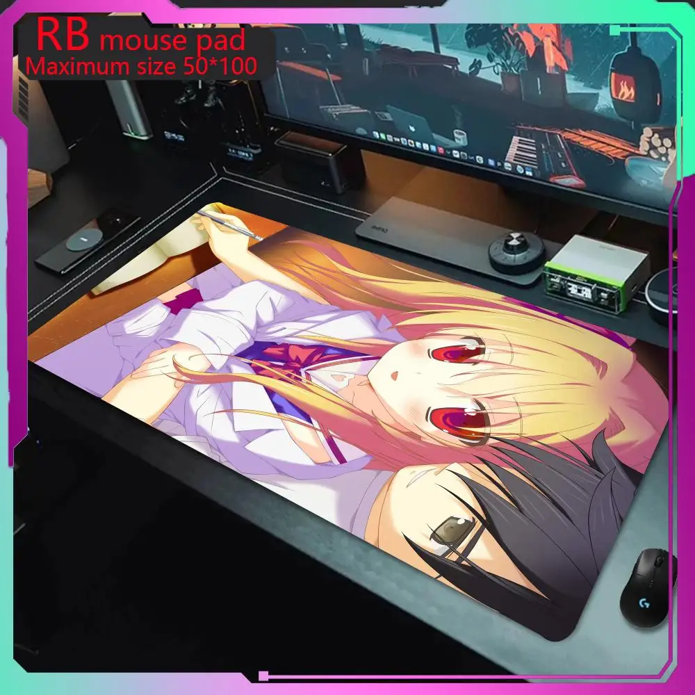 MousePad Irotoridori No Sekai HD - The Colorful World Mouse Pad Electronic game mouse padwith anti slip and wear-resistant size