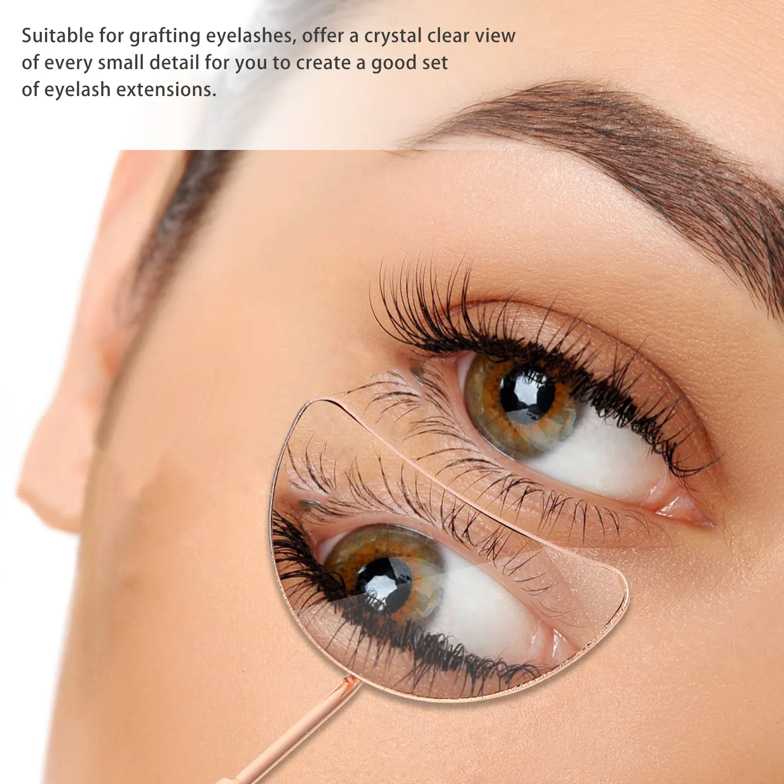 Eyelash Grafting Mirror Magnifier Beauty Salon Tool for Extension Checking Supply Inspection