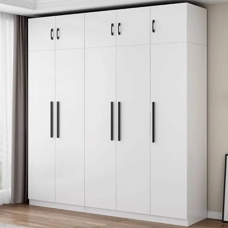 

Modern European Wardrobe Closet Vintage Luxury White Wooden Wardrobe Closet Adult Space Saving Armadio Guardaroba Furniture Home